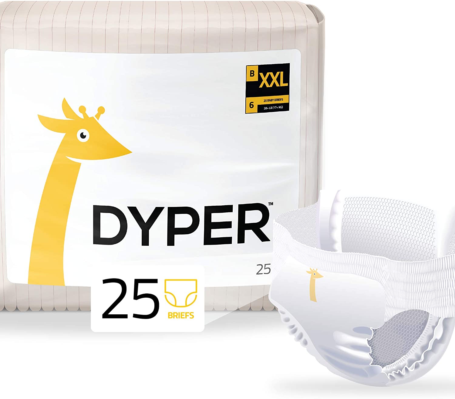 DYPER Responsibly Sourced Bamboo Pull On Diaper Brief