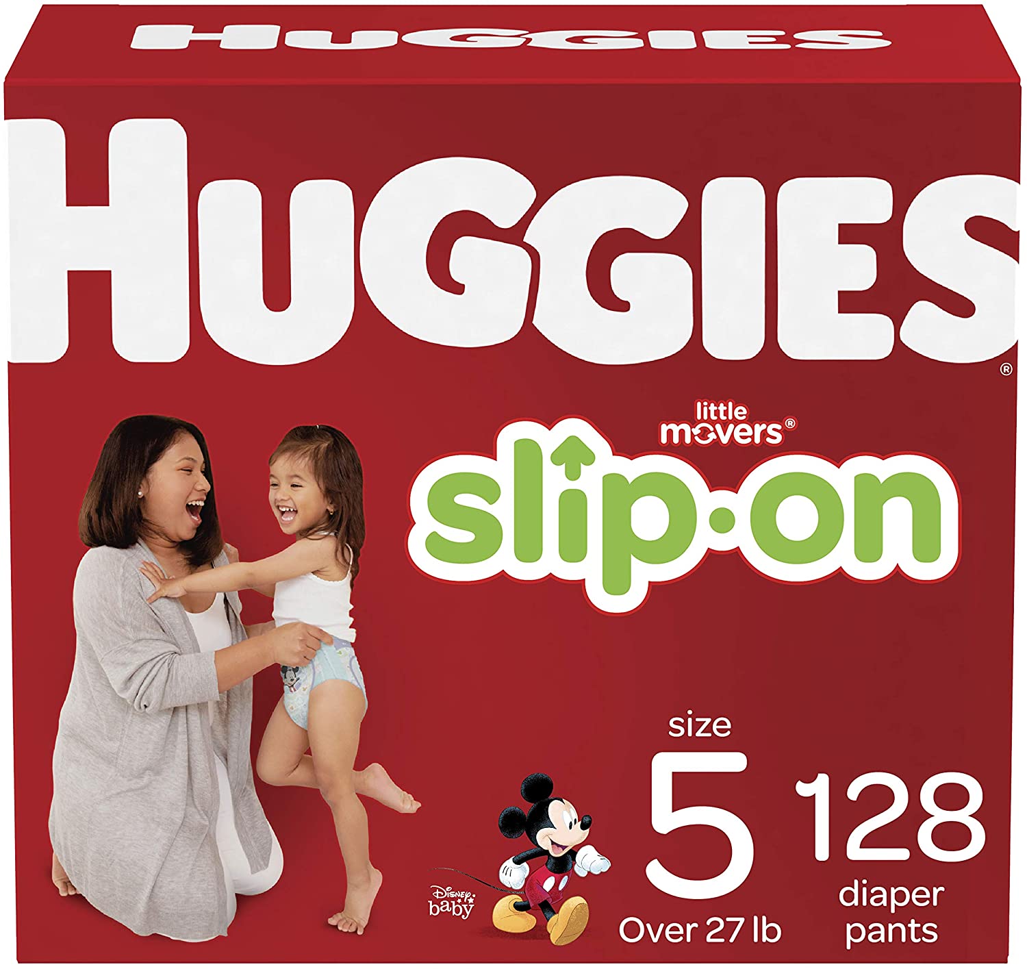 Huggies Little Movers Slip On Diaper Pants