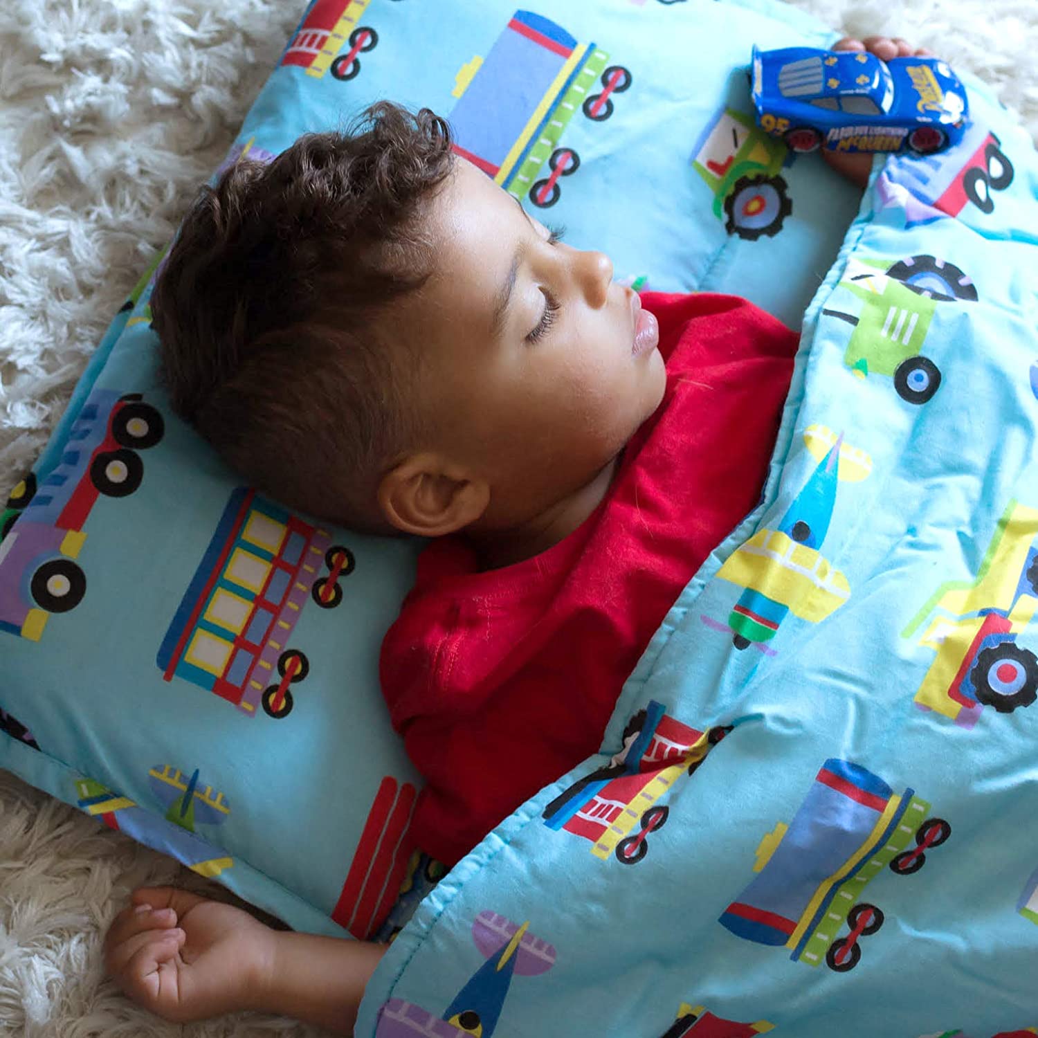 Wildkin Original Nap Mat with Pillow for Toddler
