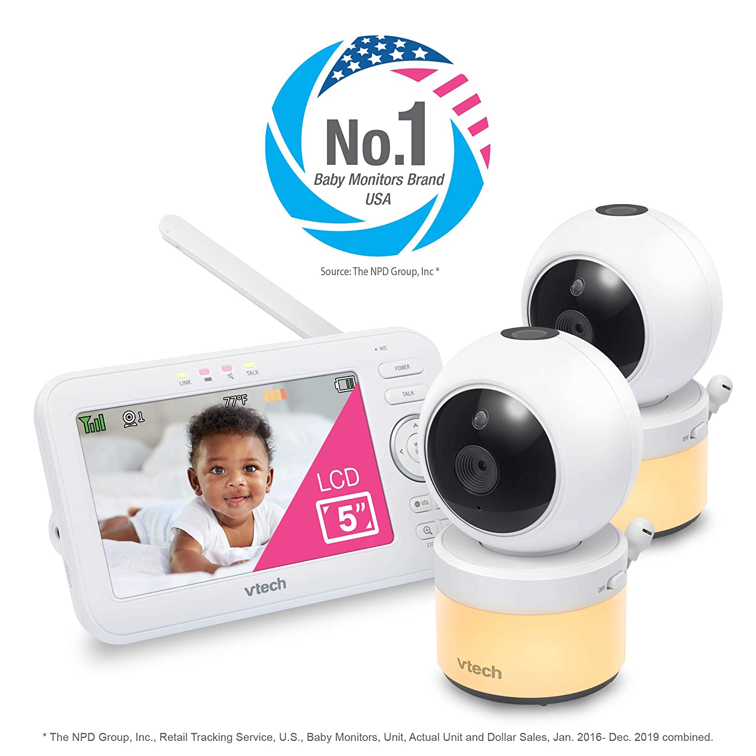 VTech VM5463-2 Video Baby Monitor