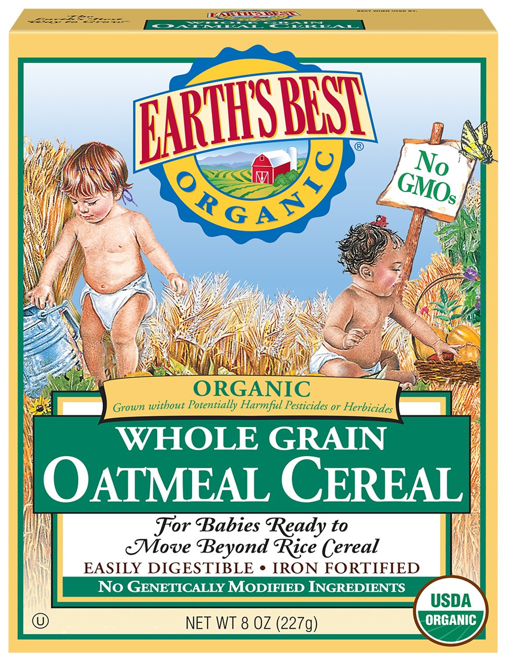 Earths Best Organic Whole Grain Infant Cereal