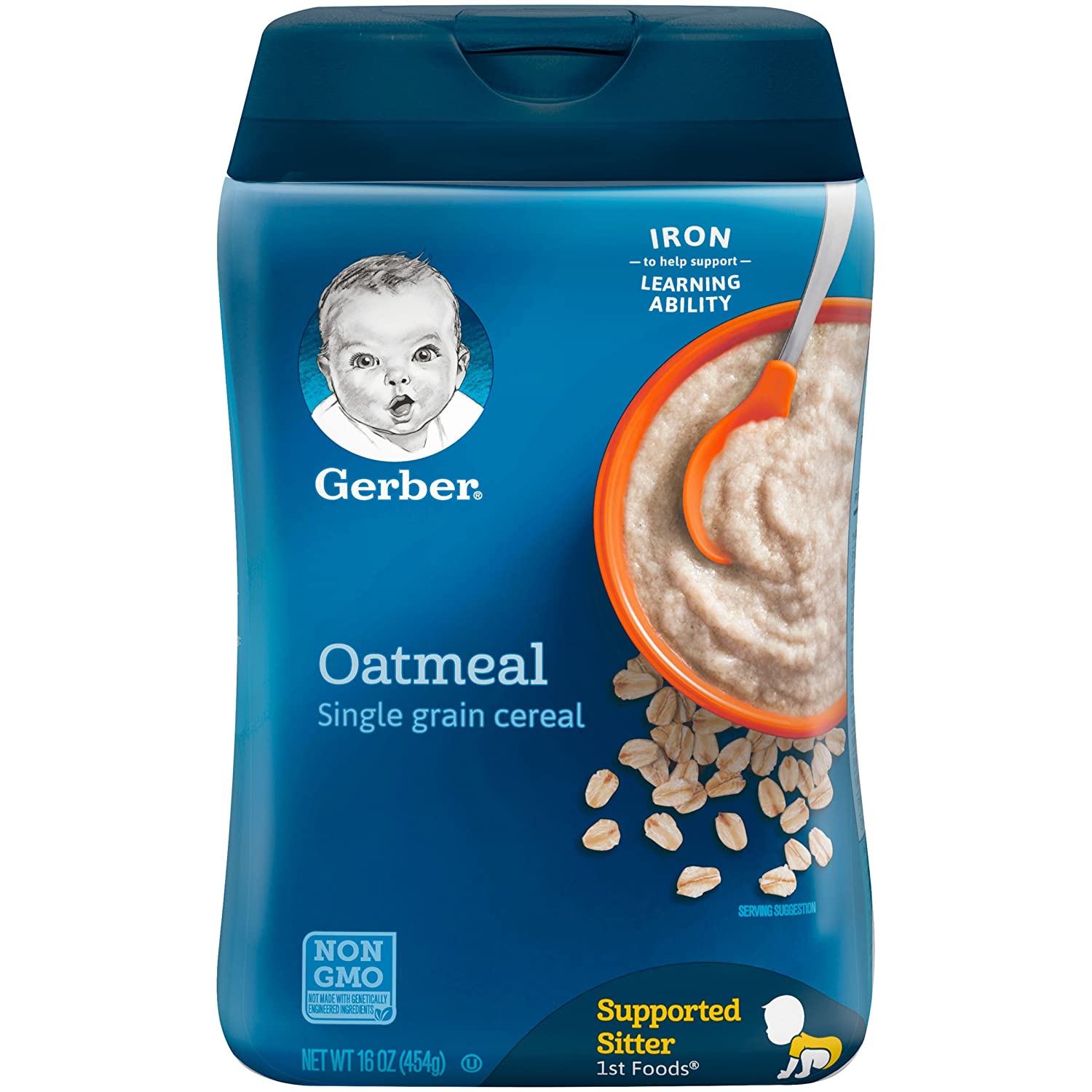 Gerber Single Grain Oatmeal Baby Cereal
