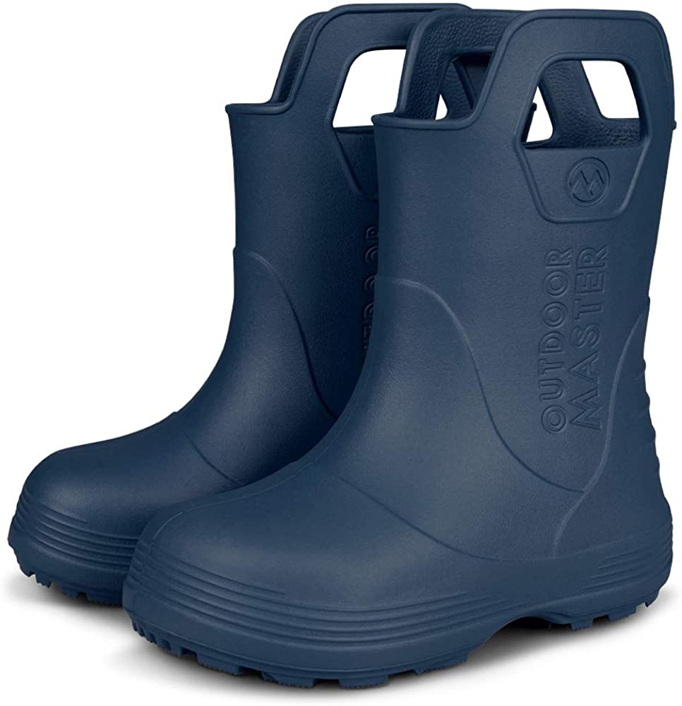 OutdoorMaster Kids Toddler Rain Boots