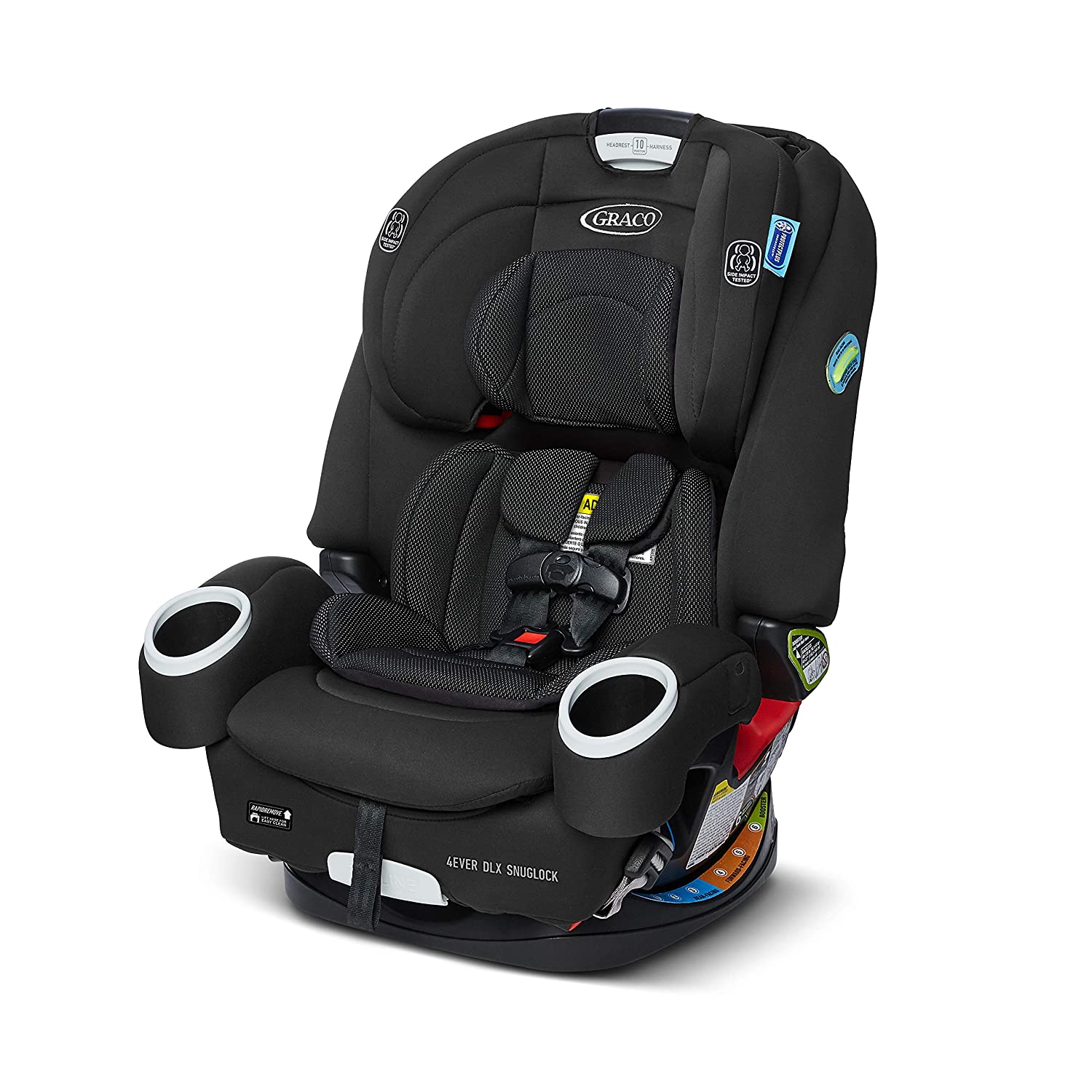 GRACO 4Ever DLX SnugLock 4 in 1 Car Seat Infant to Toddler